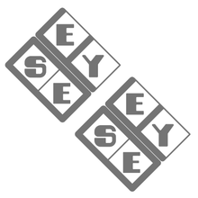 Load image into Gallery viewer, EYESOF Square x 2
