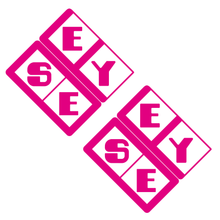 Load image into Gallery viewer, EYESOF Square x 2
