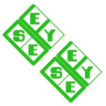 Load image into Gallery viewer, EYESOF Square x 2
